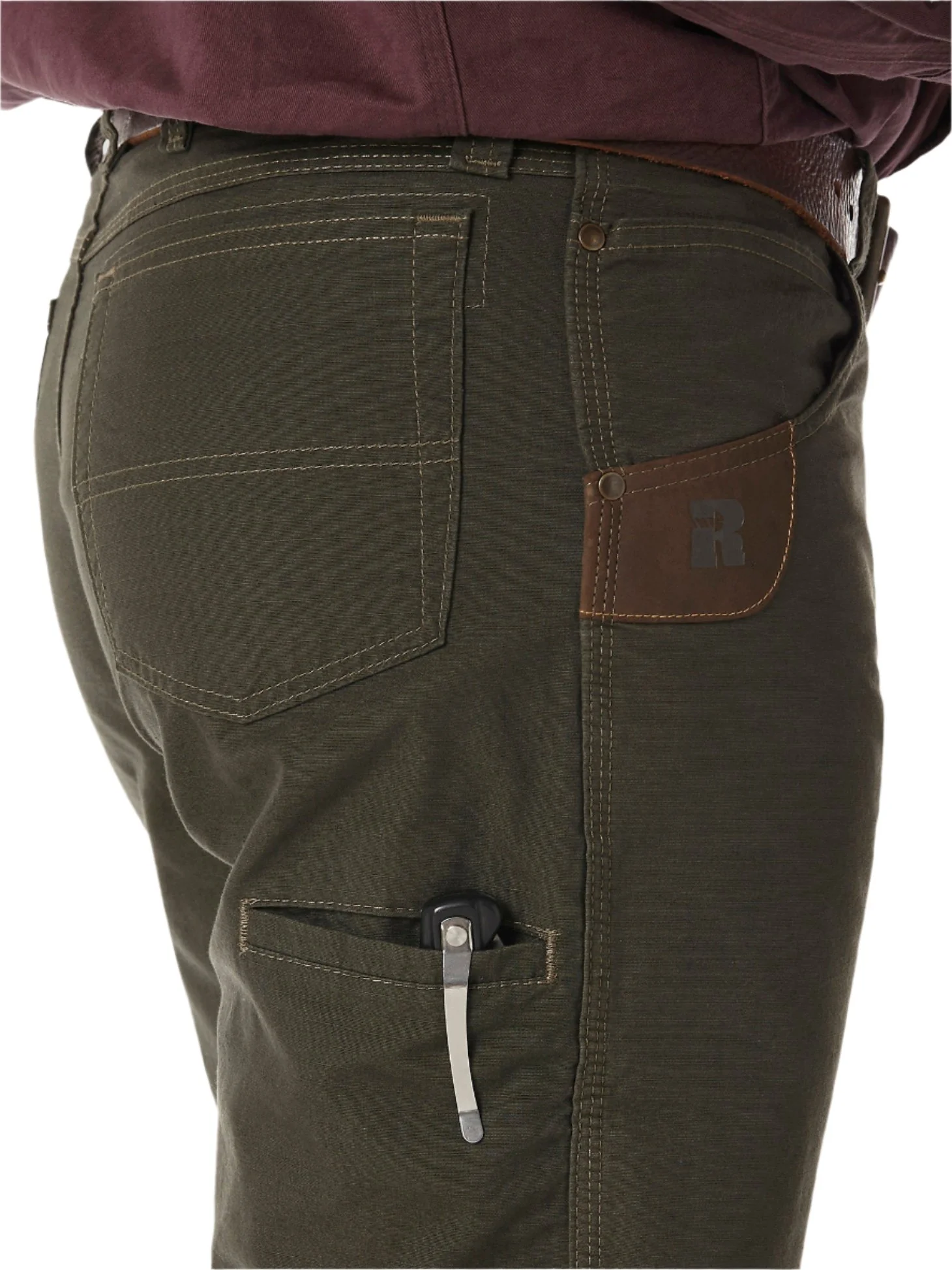 RIGG'S WORKWEAR TECHNICIAN WORK PANT - LODEN - 3W045LD - Image 6