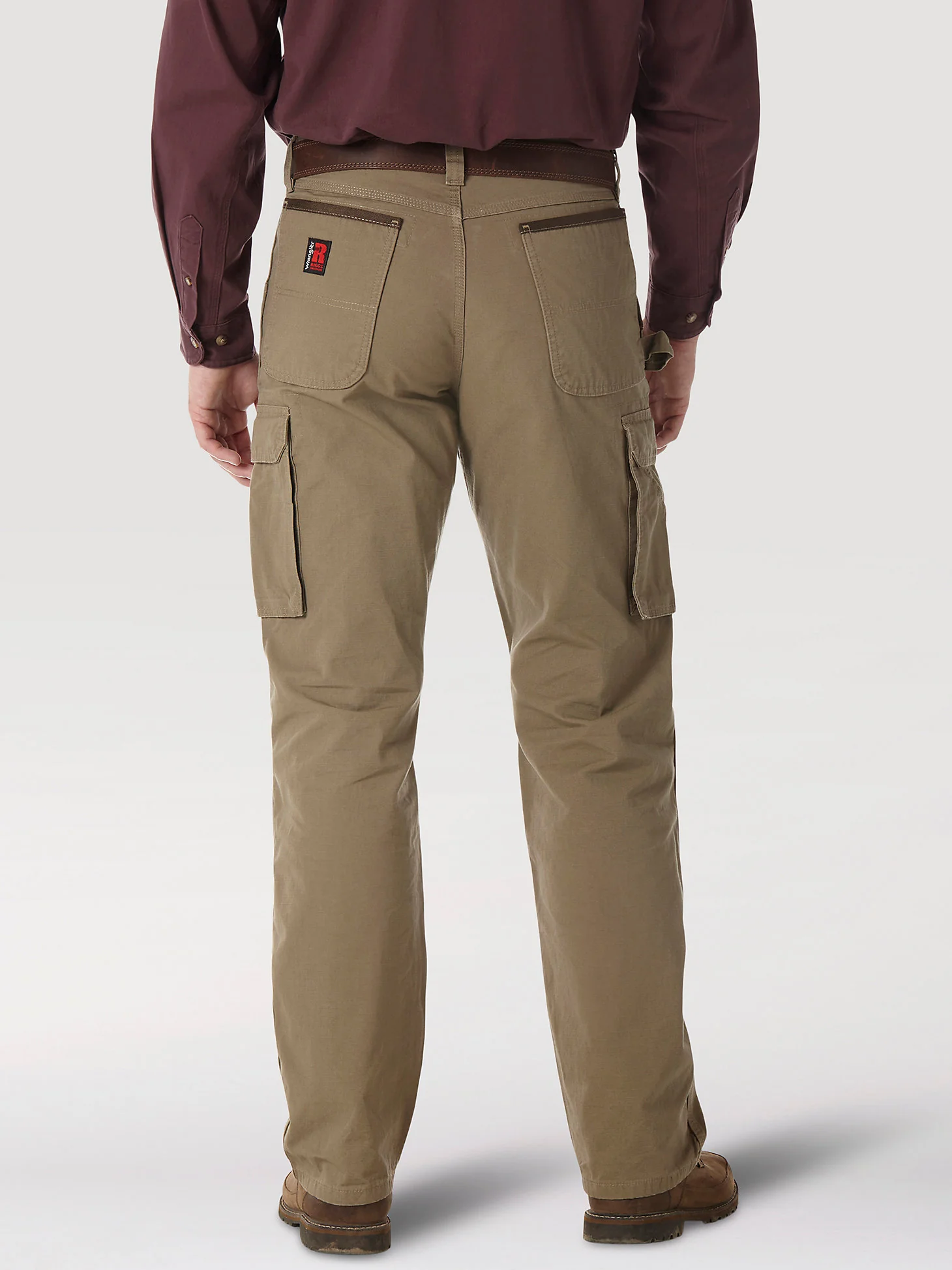 RIGGS WORKWEAR RIPSTOP RANGER PANT - BARK - 3W060BR - Image 3