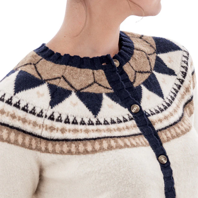 Alani Fair Isle Cardigan - N517761 - Image 11