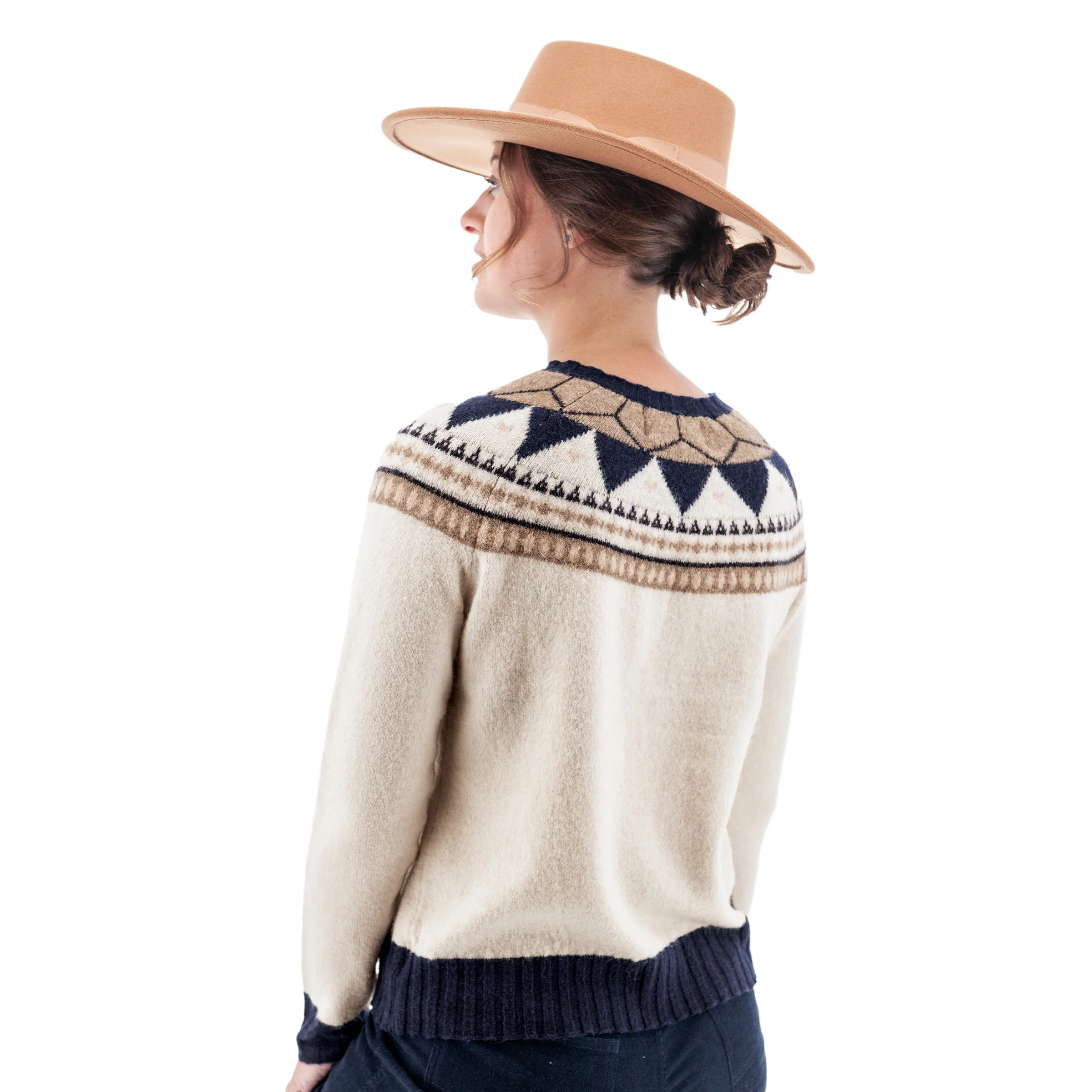 Alani Fair Isle Cardigan - N517761 - Image 9