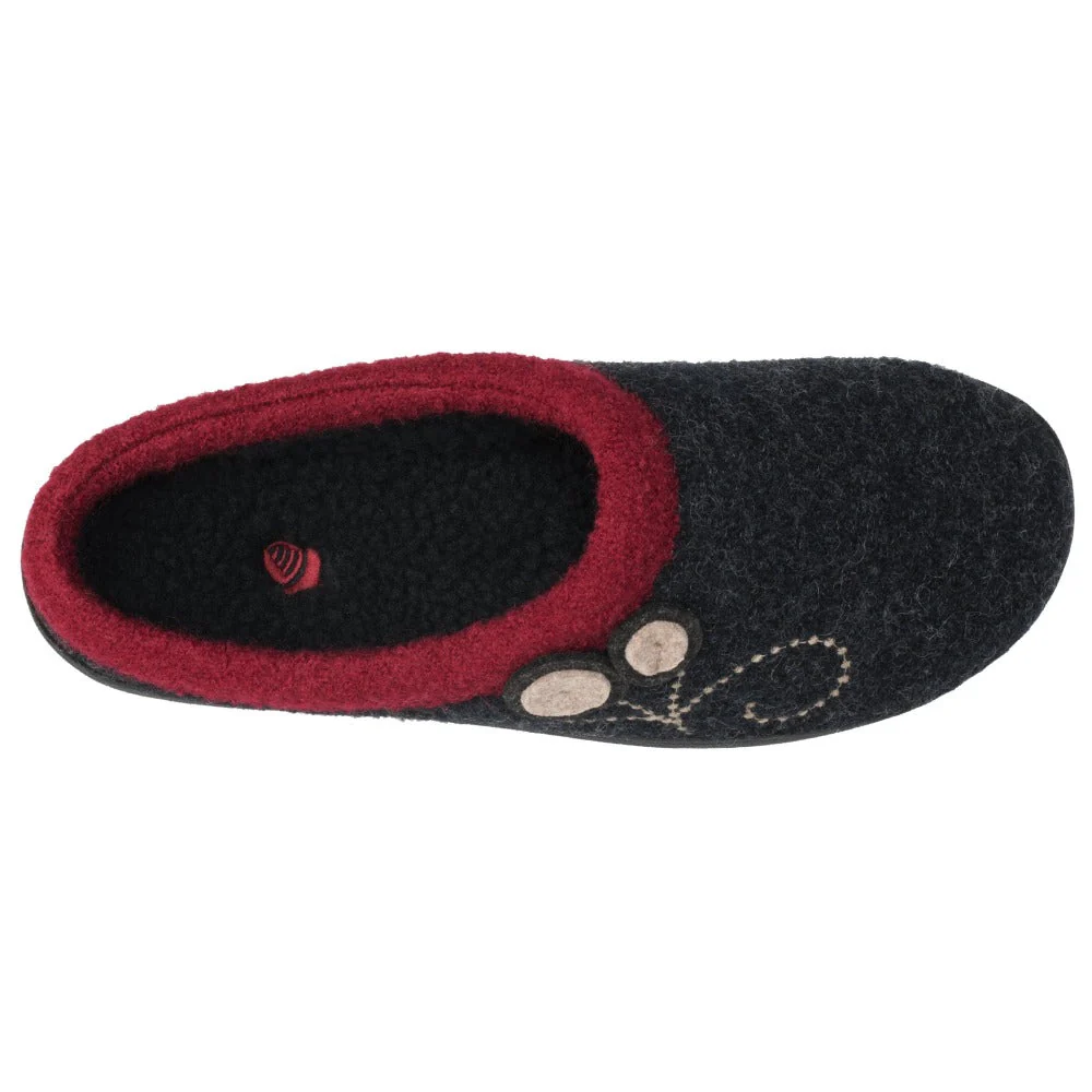 WOMEN'S DARA CLOG SLIPPERS WITH CLOUD CONTOUR CUSHION - A10151CLB - Image 4