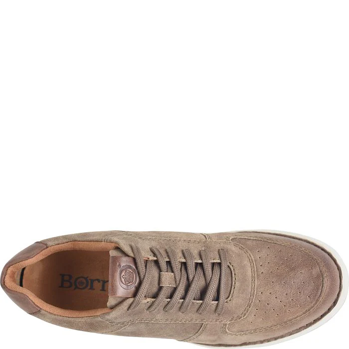 Men's Captain Sneakers - Taupe Distressed - BM0018955 - Image 4