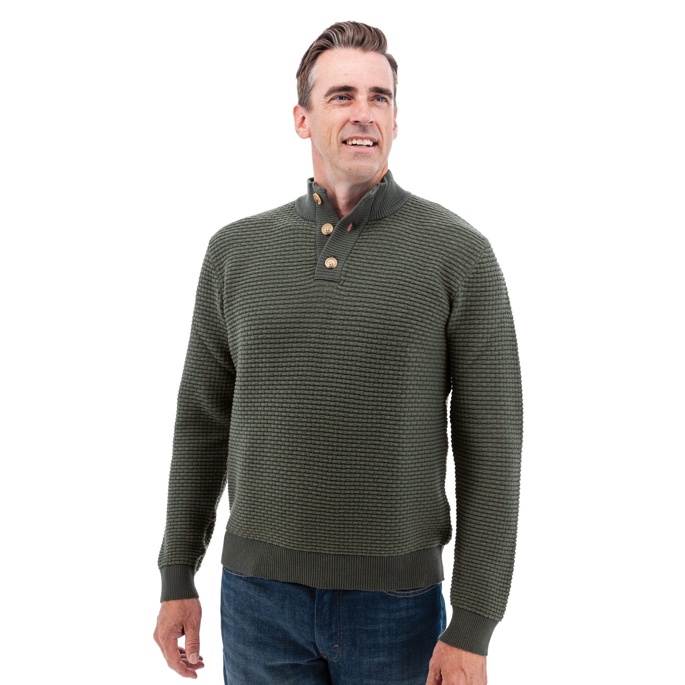 Cody Two Tone Textured Pullover - E068630 - Image 7