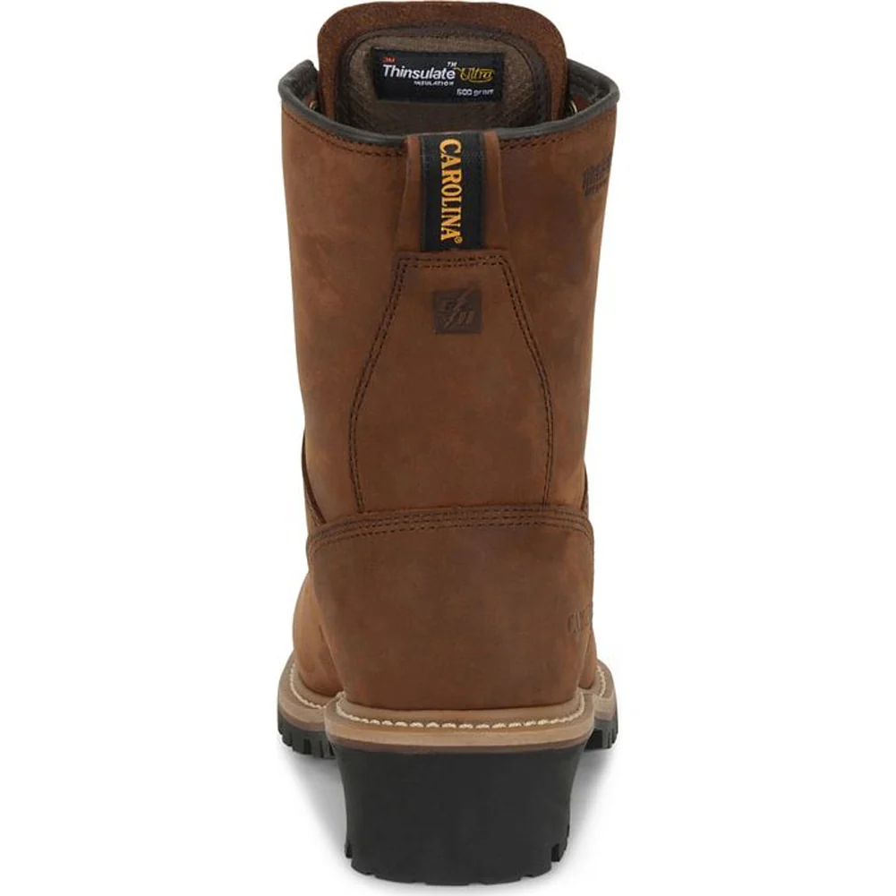 Elm 8" Steel Toe Insulated Waterproof Logger - CA5821 - Image 4