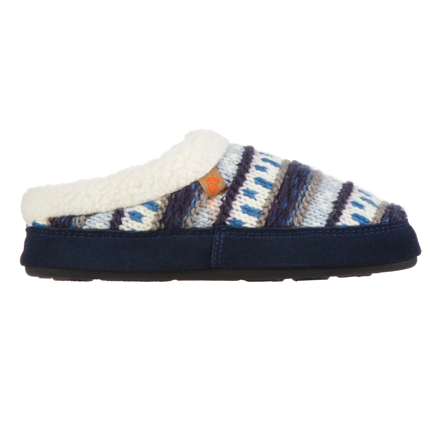 WOMEN'S FAIRISLE CLOG SLIPPER WITH INDOOR/OUTDOOR SOLE - 20137 - Image 3