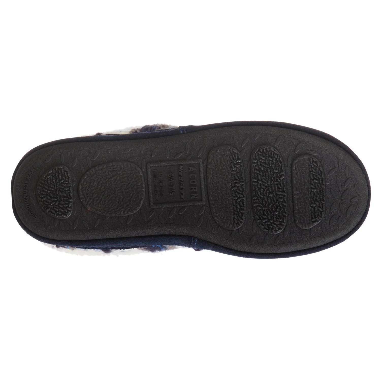 WOMEN'S FAIRISLE CLOG SLIPPER WITH INDOOR/OUTDOOR SOLE - 20137 - Image 5