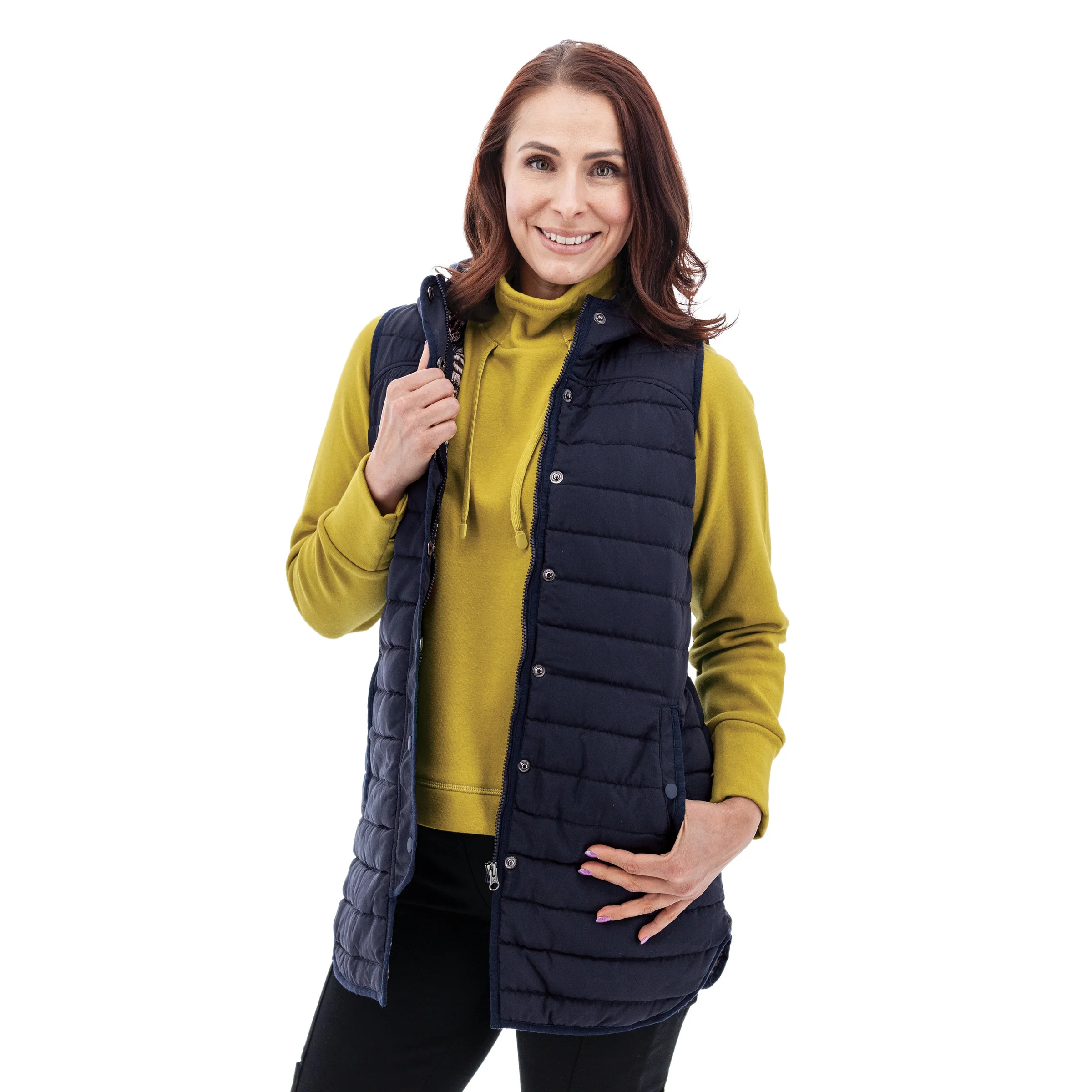 Fallon Long Puffer Vest - O278531 - Image 6
