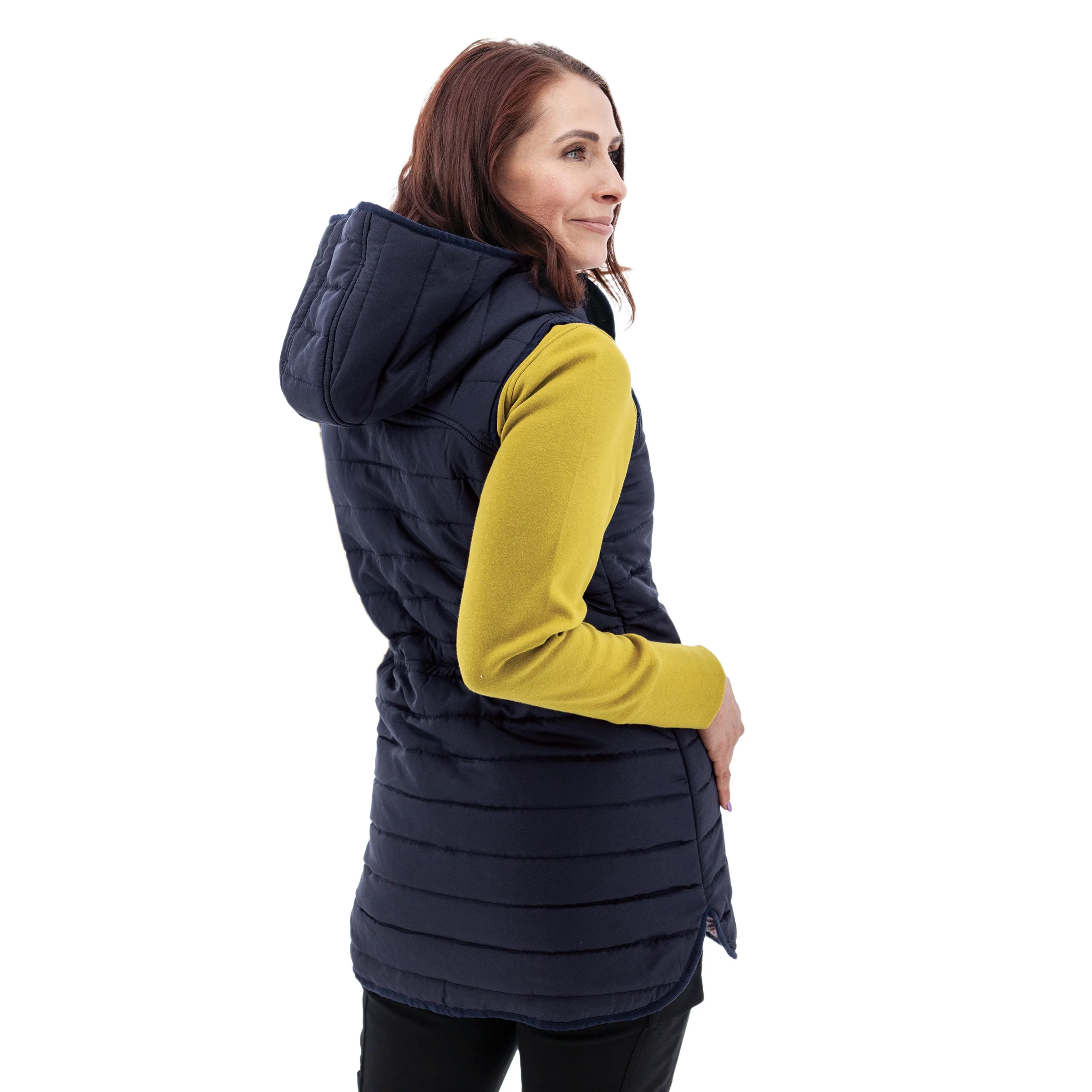 Fallon Long Puffer Vest - O278531 - Image 7