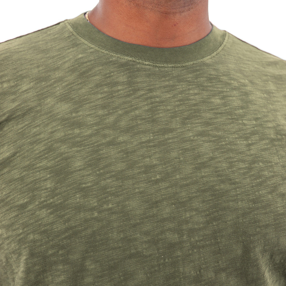 Kayce Organic Long Sleeve Crewneck T-Shirt - D17964 - Image 4