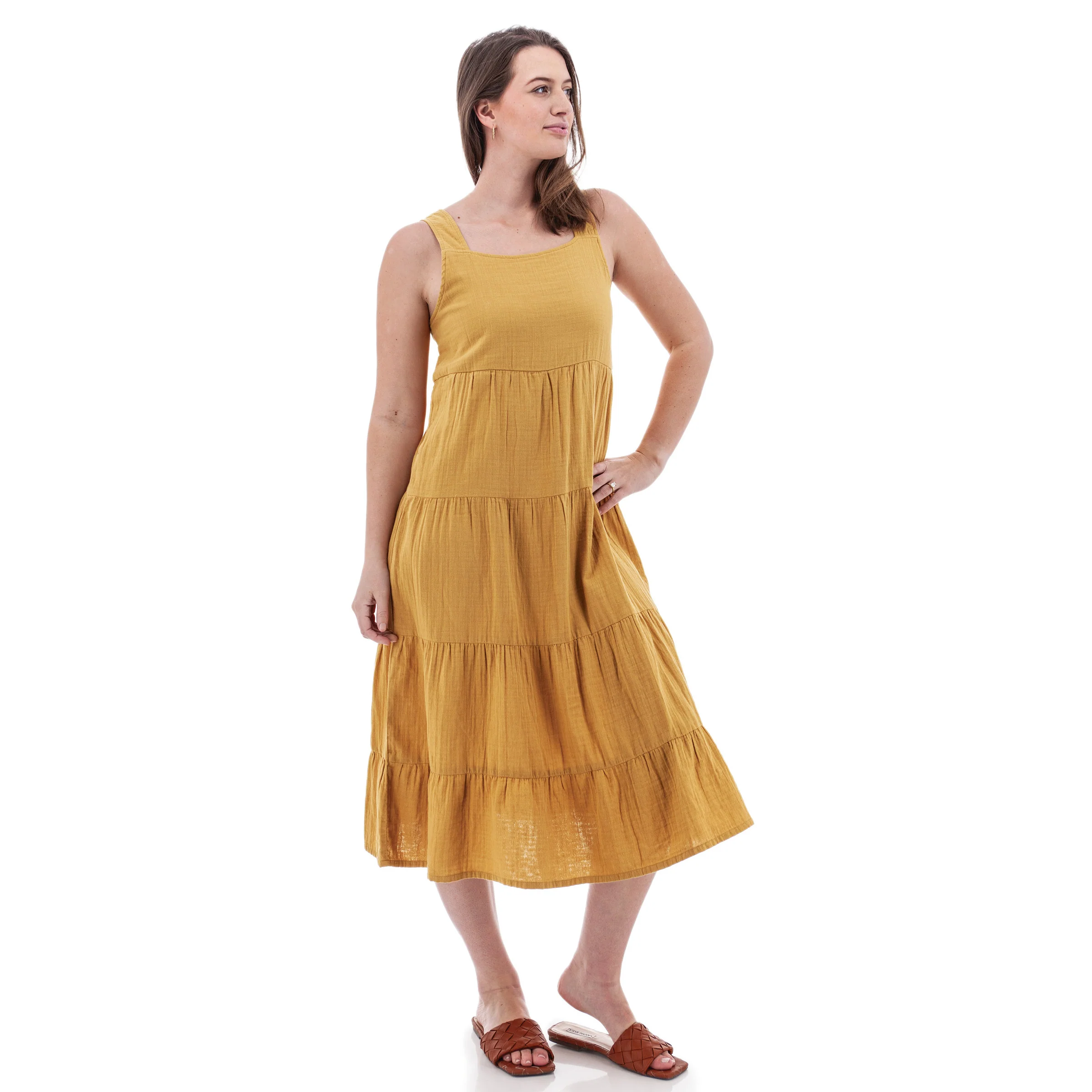 Kelford Tiered Midi Dress - P85756 - Image 4