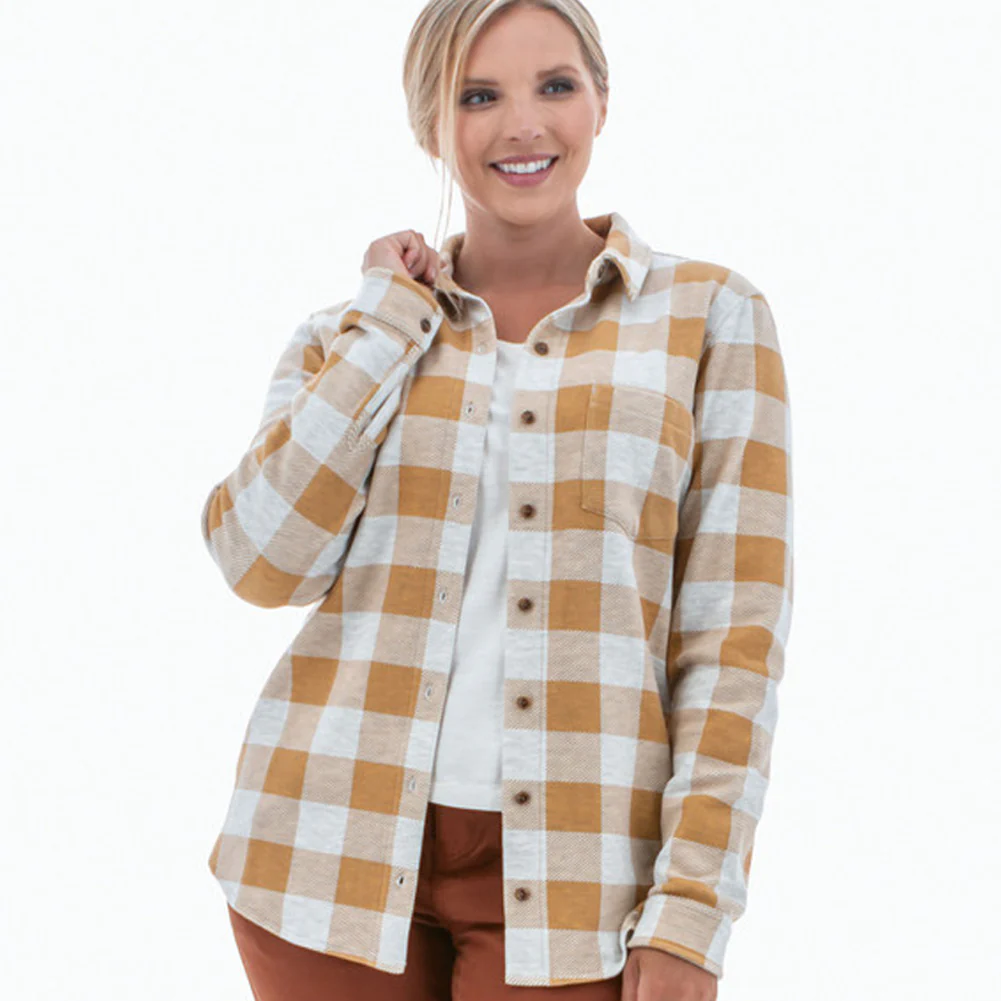 Luscious Plaid Shirt - M10684UW - Image 4