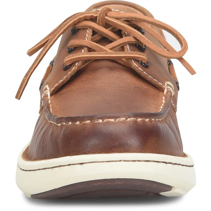 Men's Mariner 3-Eye Boat Shoe - Tan - BM0020616 - Image 7