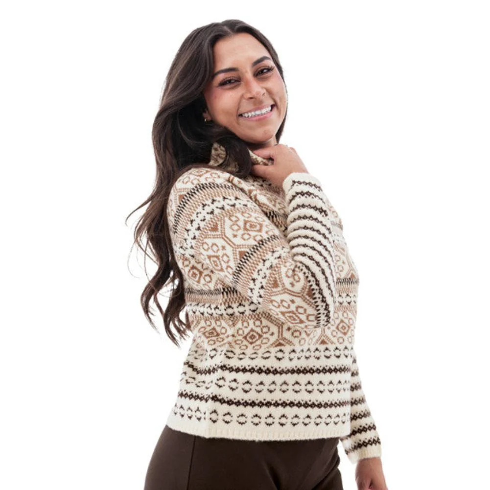 Melrose Fair Isle Sweater  - N506279 - Image 3
