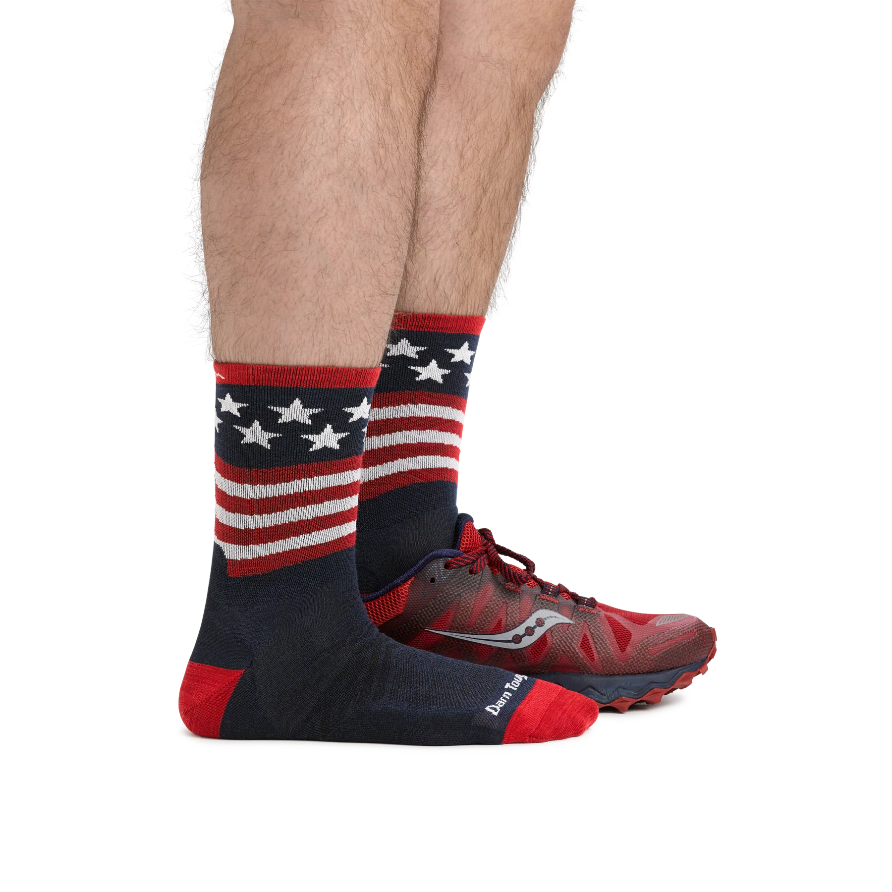 Men's Patriot Micro Crew Ultra-Lightweight Running Sock - 1037 - Image 3
