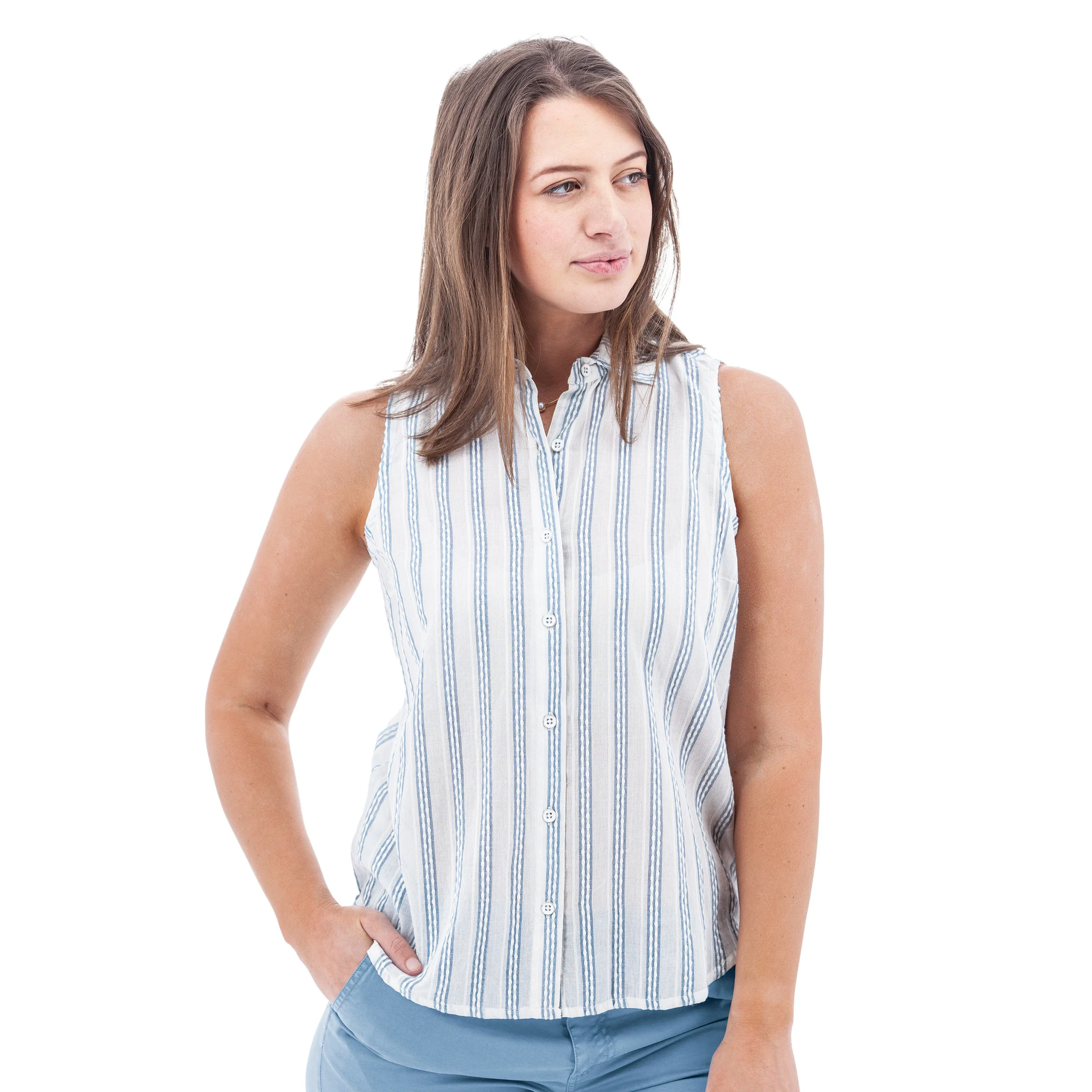 Nadya Organic Cotton Tank Top - J29052 - Image 15