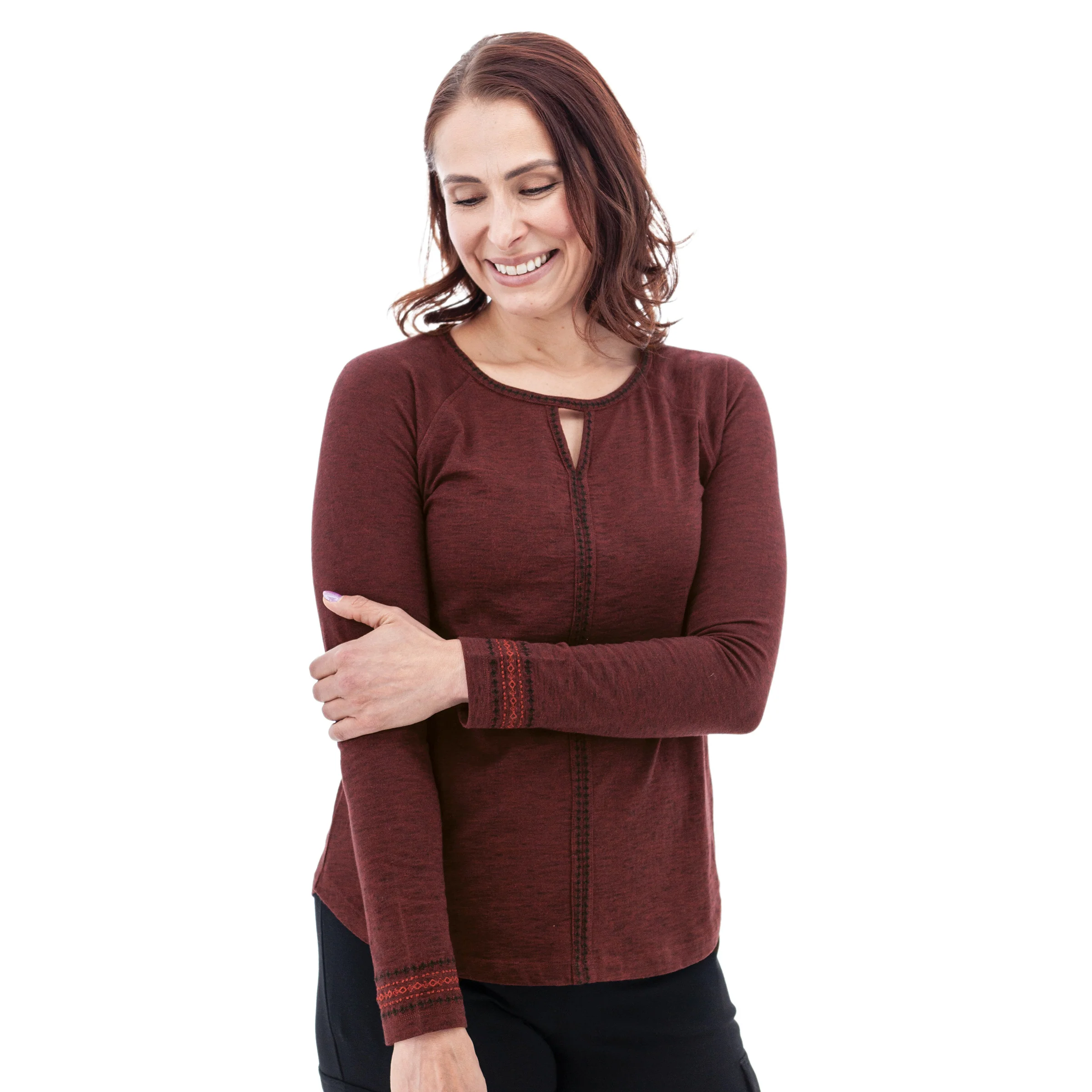 Rafferty Embroidered Top - M14909 - Image 3