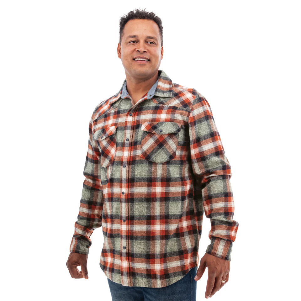 Ranger Organic Cotton Flannel Shirt - A16152 - Image 3
