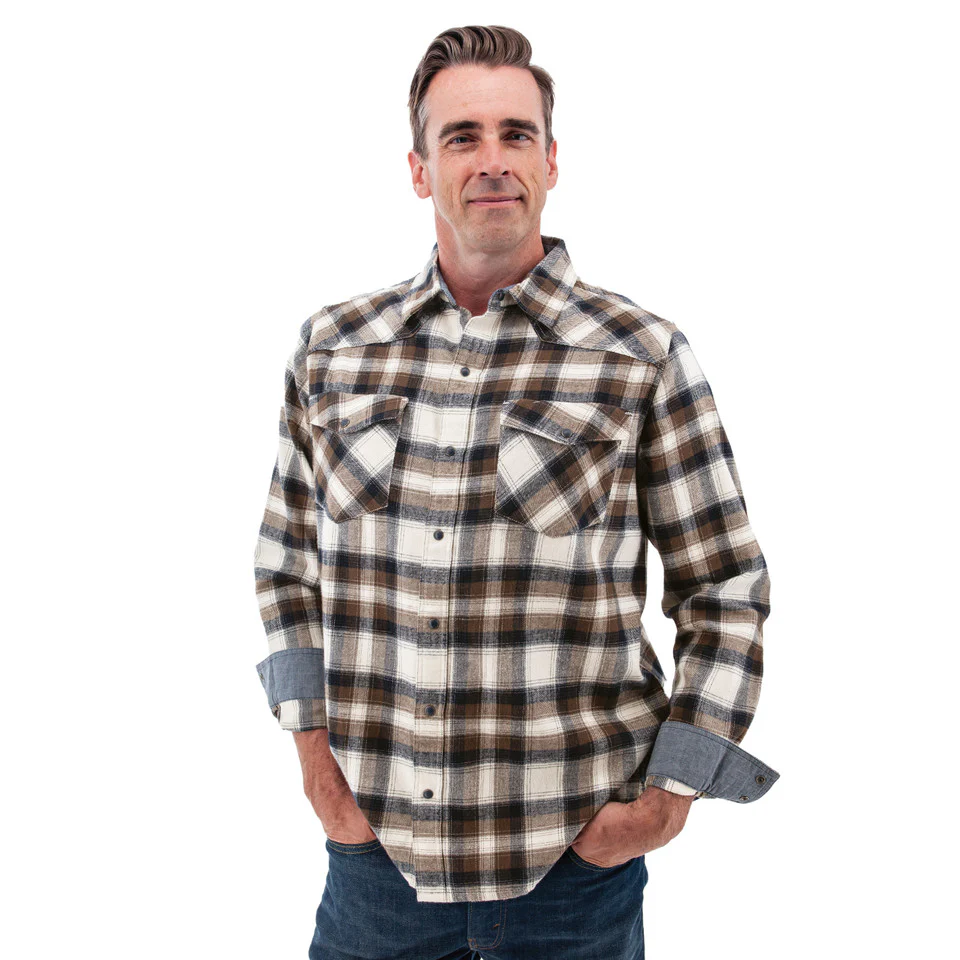 Ranger Organic Cotton Flannel Shirt - A16152 - Image 7