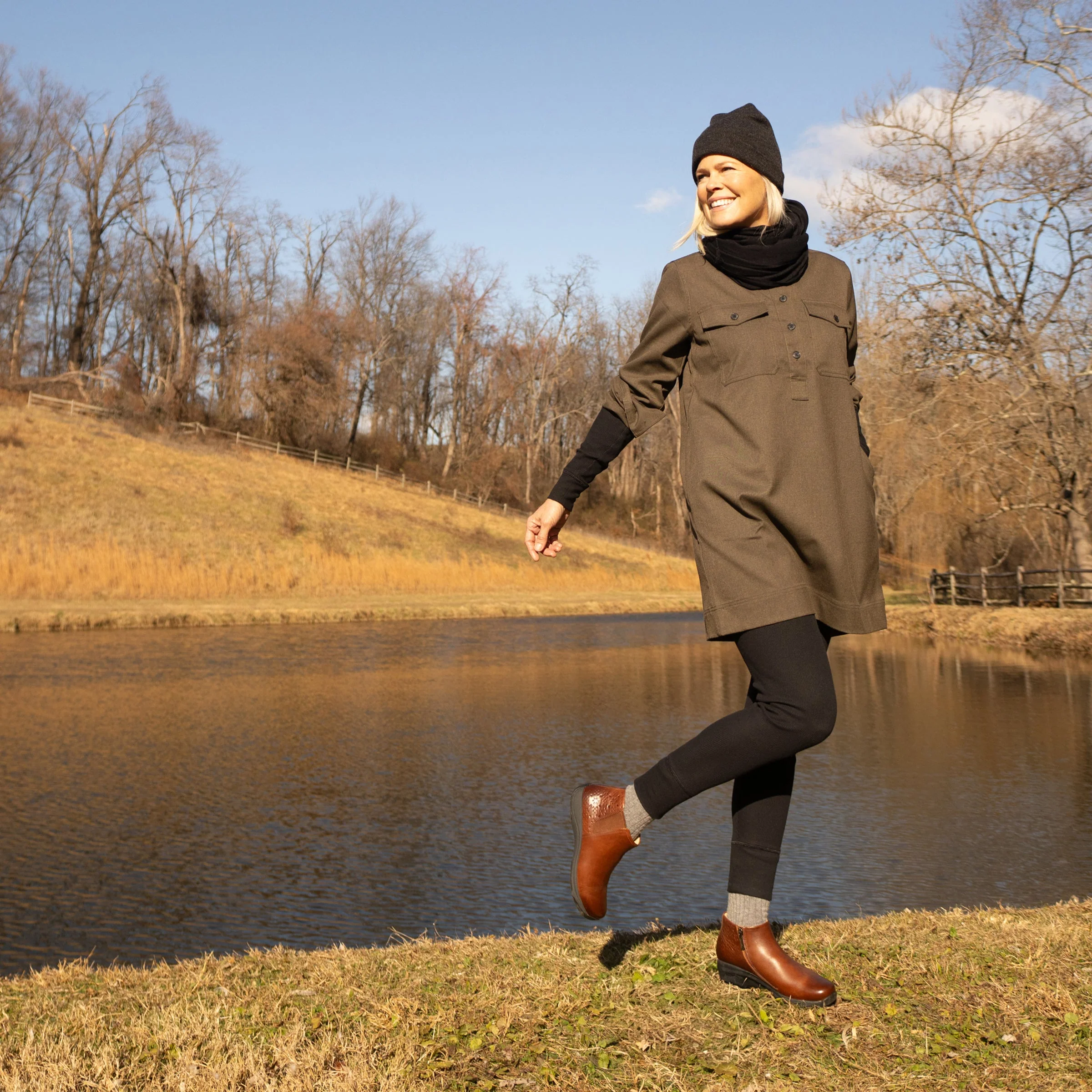 Sherry - Cinnamon Waxy Burnished Boot - 10403-060200 - Image 5