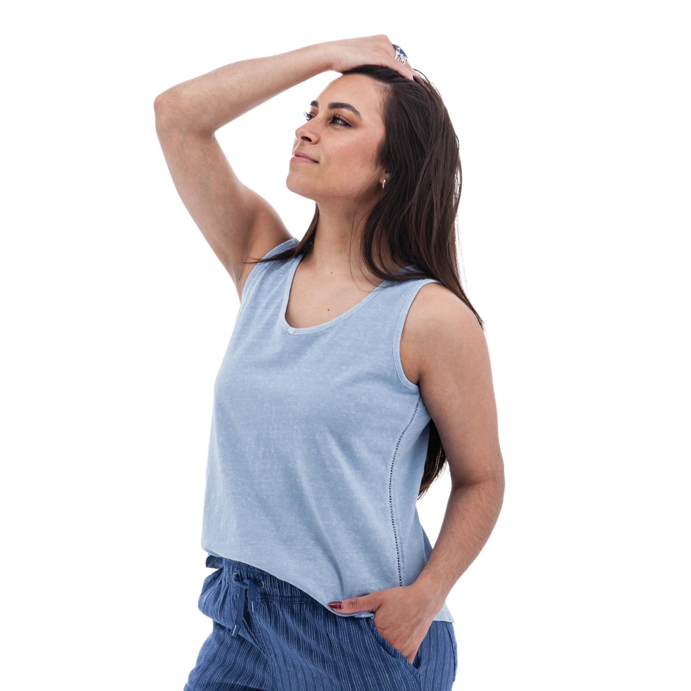 Simone V-Neck Tank Top - M169135 - Image 7