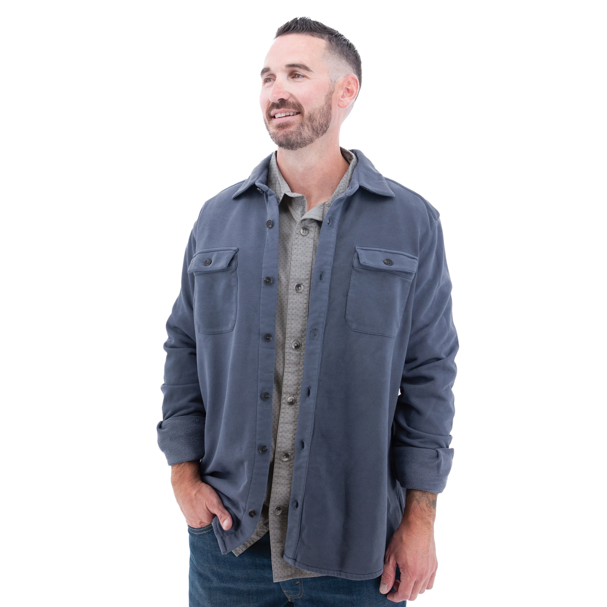 Sprague Organic Cotton Button-Up - D190128 - Image 3