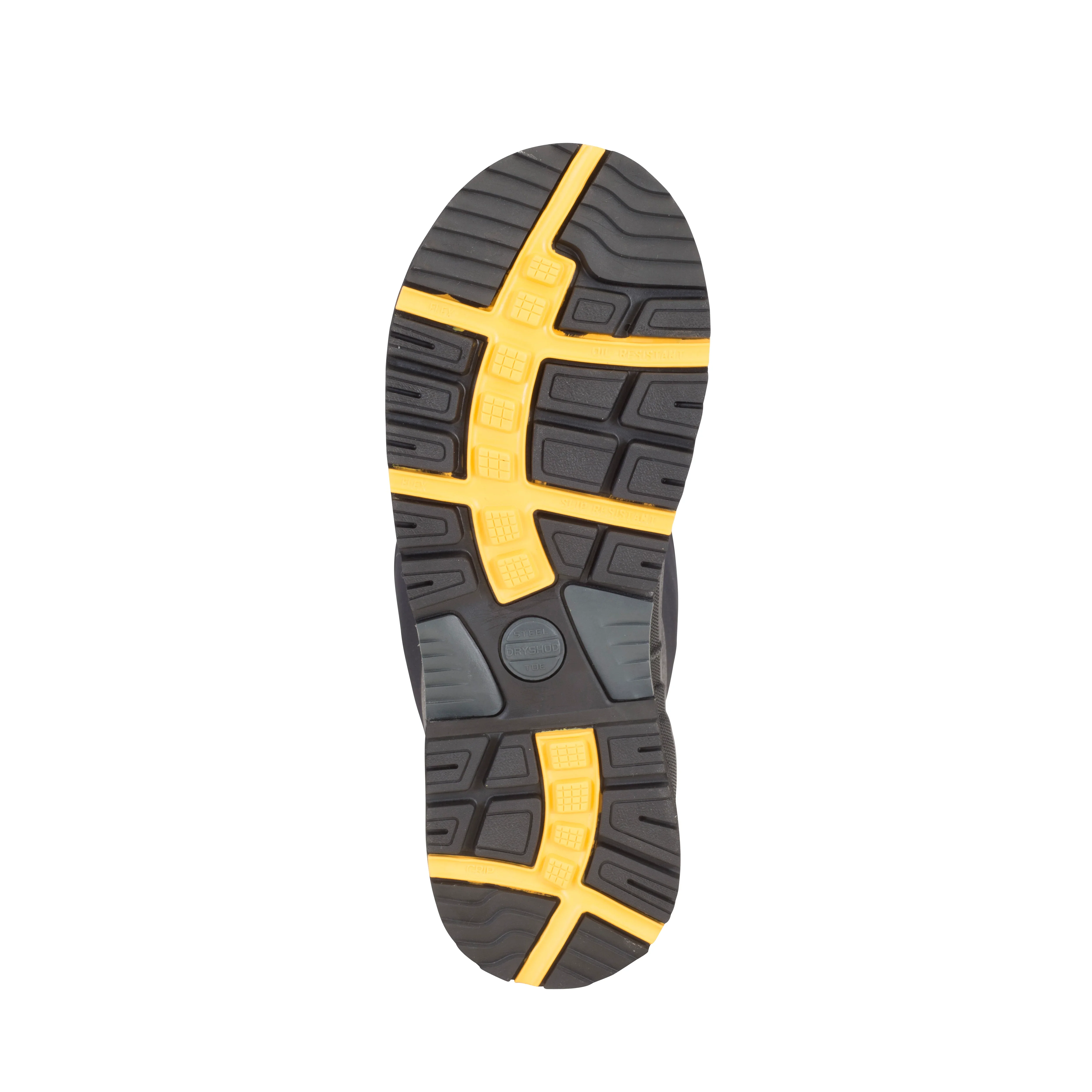 Steel-Toe Gussett Work Boot - STG-UH-BK - Image 5