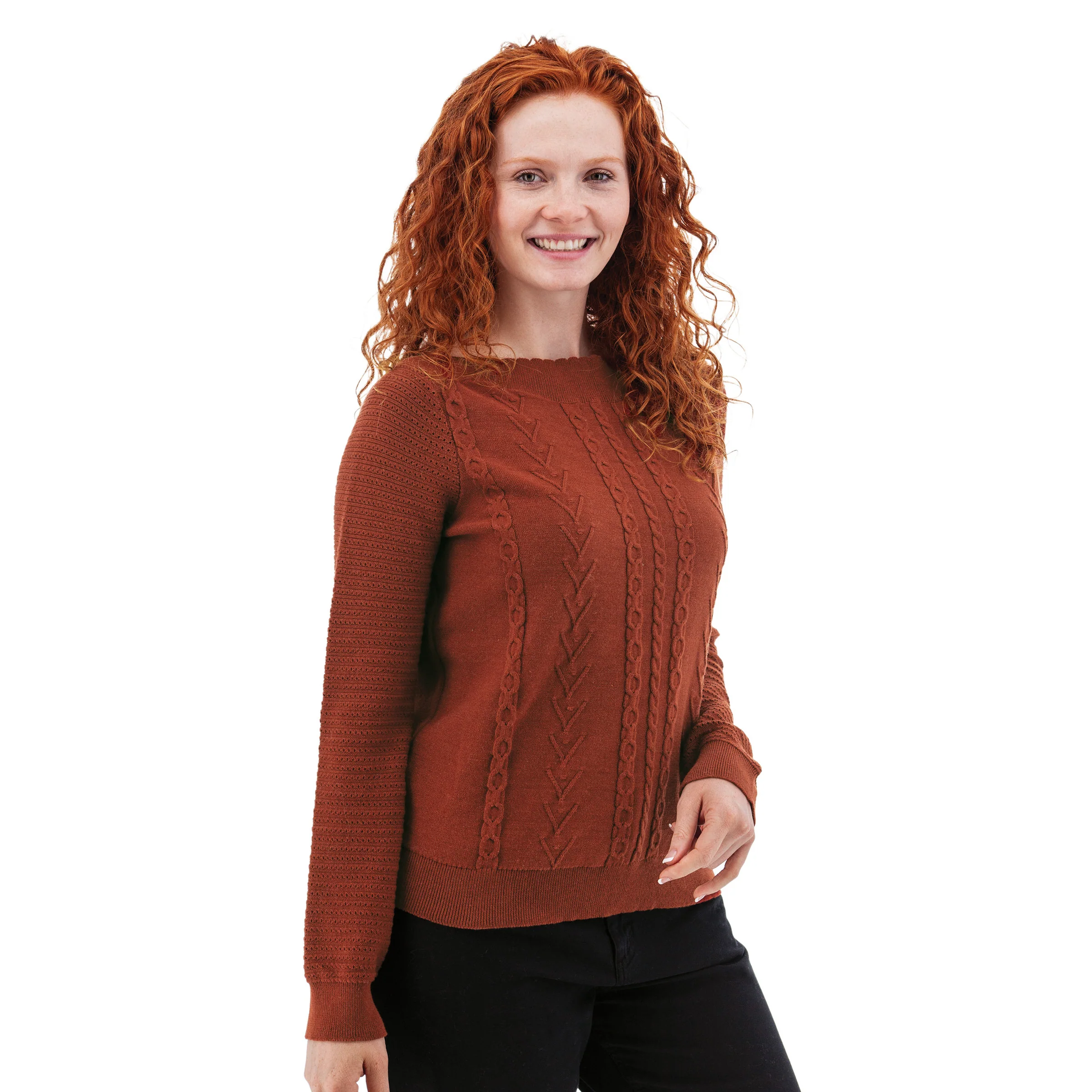 Twiggy Boat Neck Sweater - N533630 - Image 6