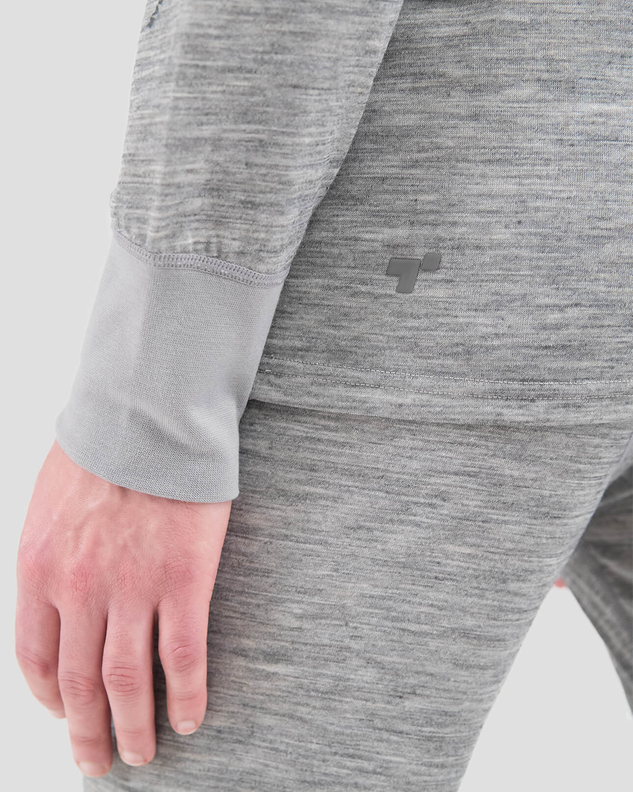 3.0 Men's Heritage Heavyweight Merino Wool Bi-Layer Thermal Crew Shirt - W7993 - Image 6