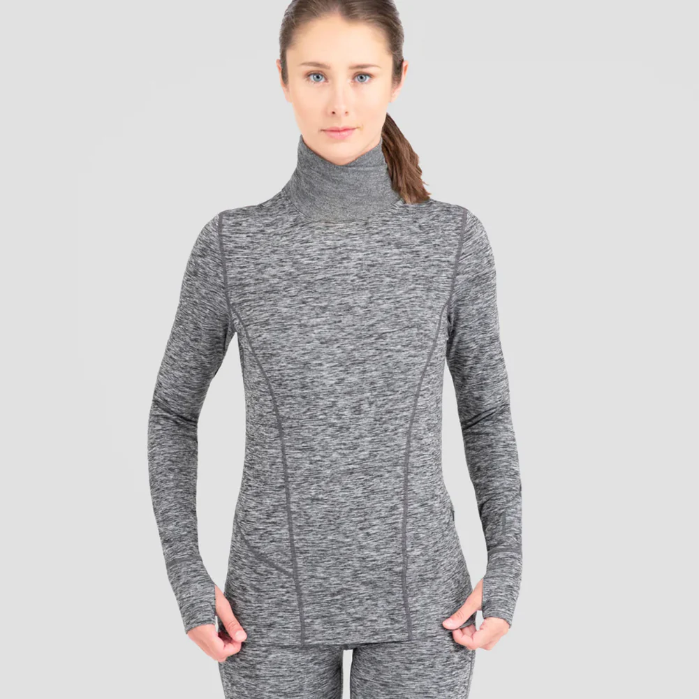 2.0 Women's Cloud Nine Midweight Performance Thermal Turtleneck - W9174 - Image 4