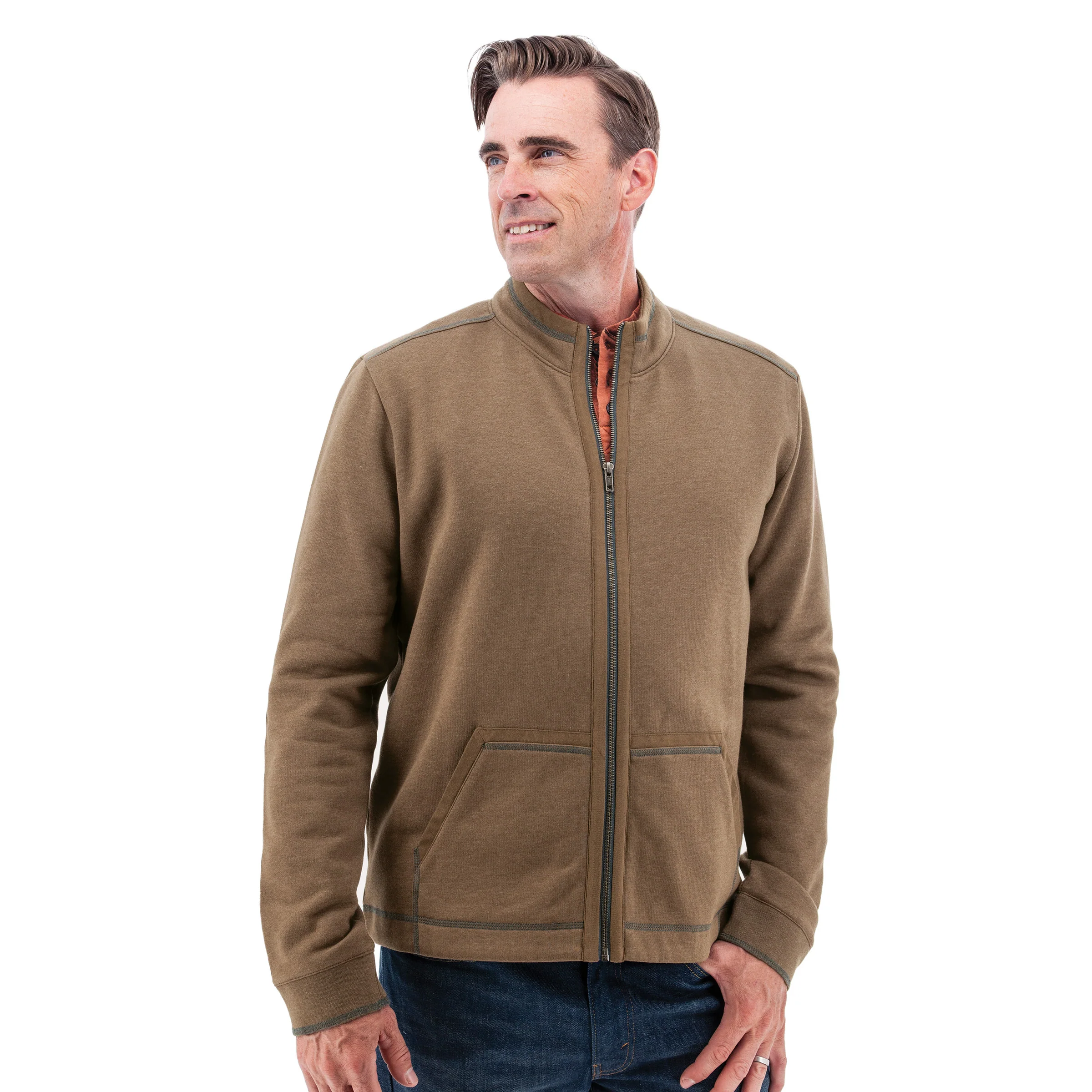 Waylen Organic Cotton Fleece Jacket - F048954 - Image 5
