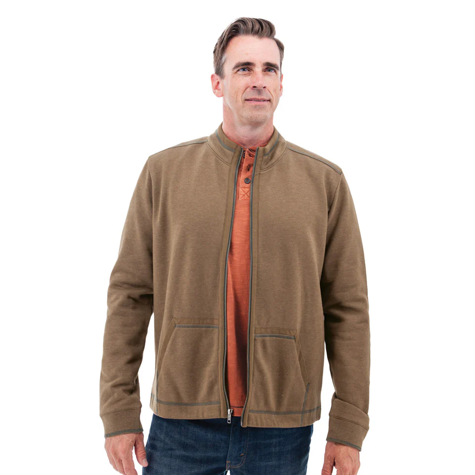 Waylen Organic Cotton Fleece Jacket - F048954 - Image 7