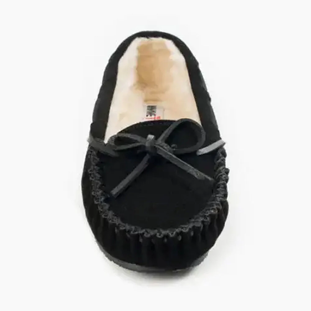 Women's Cally Slipper - Black - Wide - 4010W - Image 3