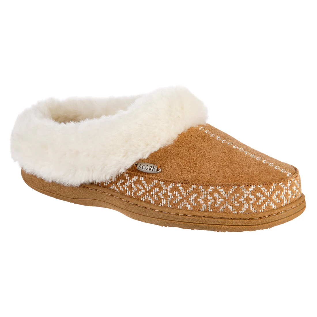 Women's Greta Embroidered Clog Slipper - A23012 - Image 6