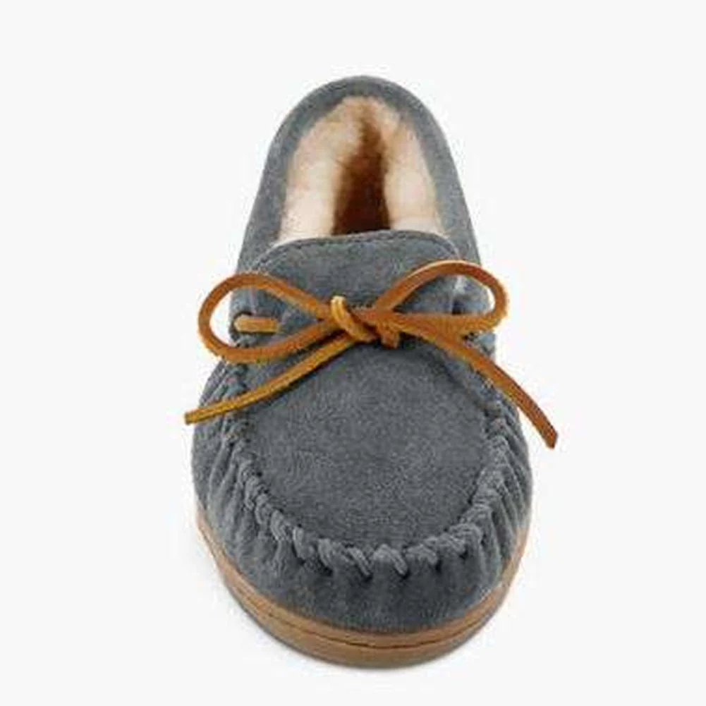 Women's Sheepskin Hardsole Moc - Wide - 3345W - Image 3